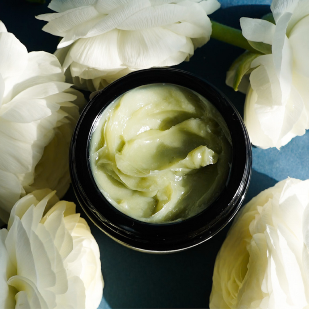Helios Regenerative Moisturizer: Natural, anhydrous face cream for nourishing mature skin and supporting graceful aging.