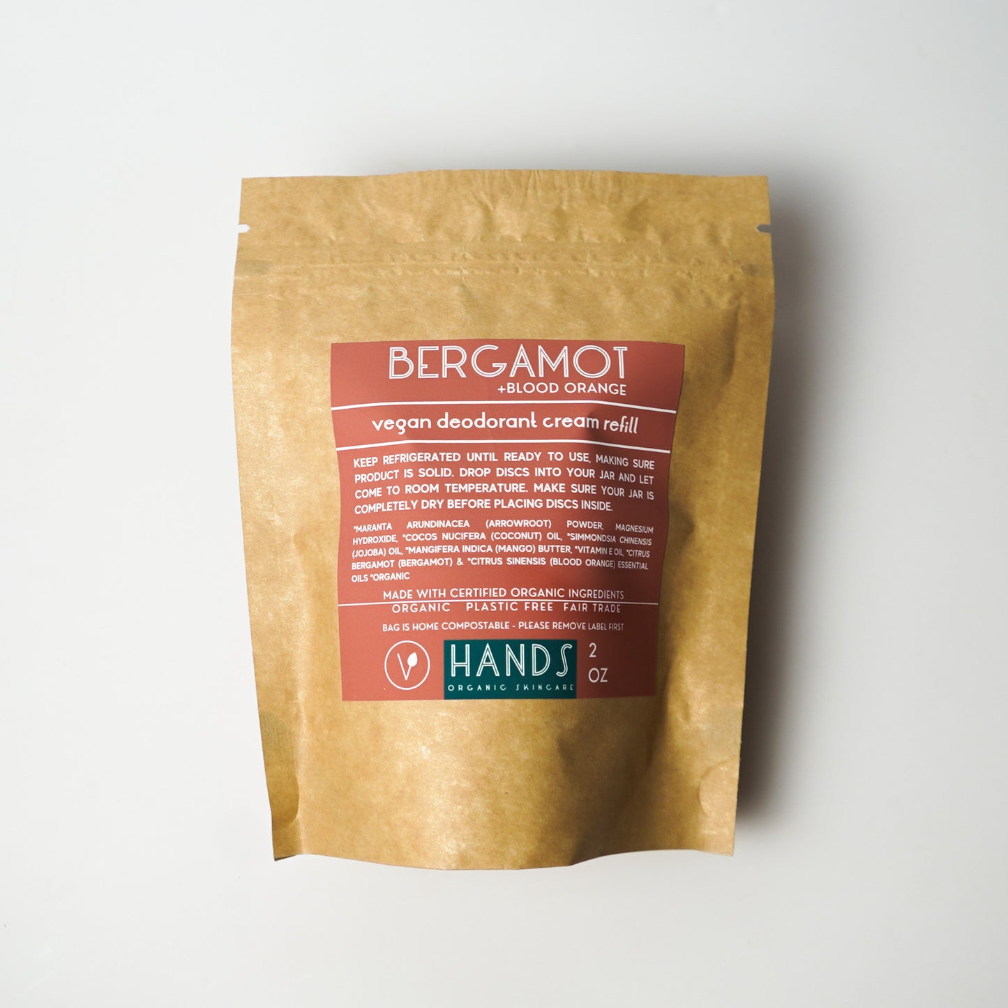 Vegan Deodorant Cream - Zero Waste Refill