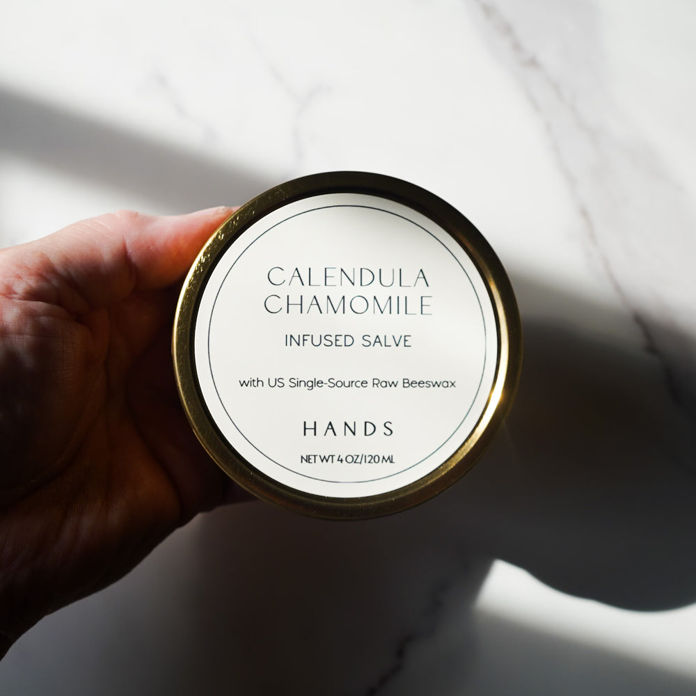 
                      
                        Calendula Chamomile Salve
                      
                    