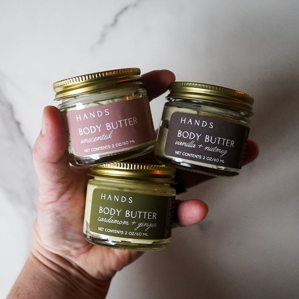 
                      
                        Winter Body Butters
                      
                    